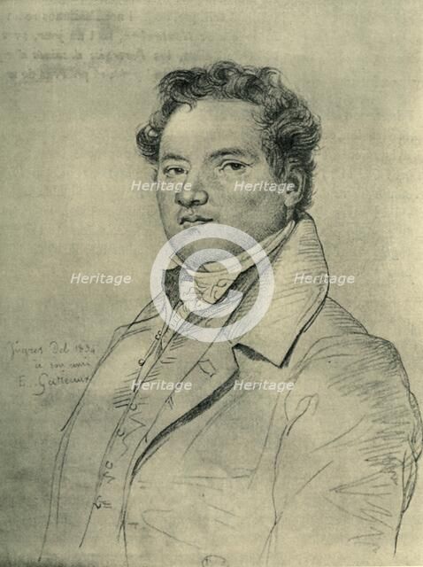 'Édouard Gatteaux', 1834, (1903).  Creator: Unknown.