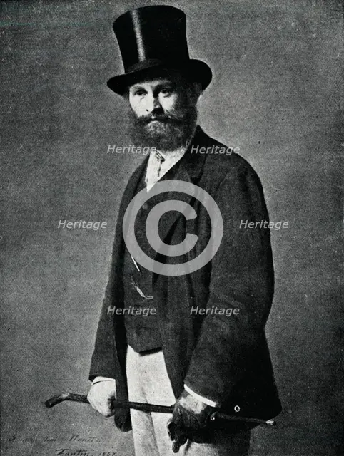 'Edouard Manet. From the portrait by Fantin-Latour', 1901. Artist: Henri Fantin-Latour.