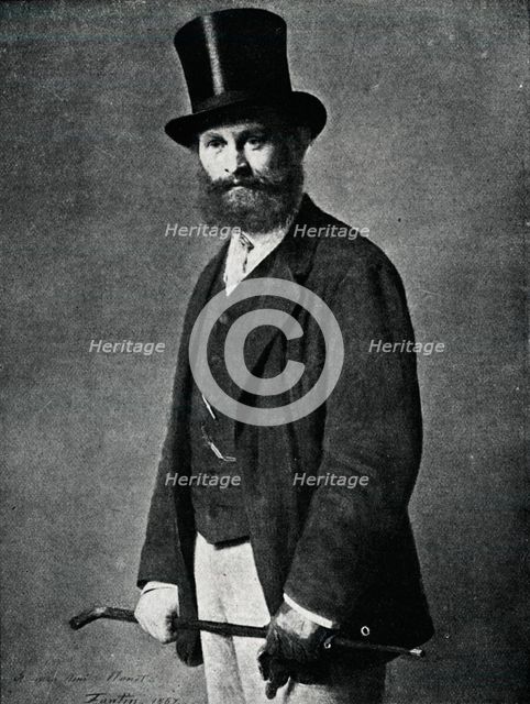 'Edouard Manet. From the portrait by Fantin-Latour', 1901. Artist: Henri Fantin-Latour.