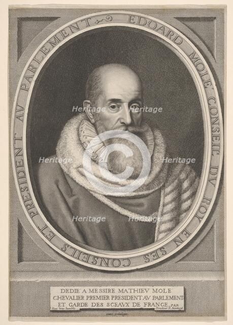 Edouard Molé, ca. 1653. Creator: Robert Nanteuil.