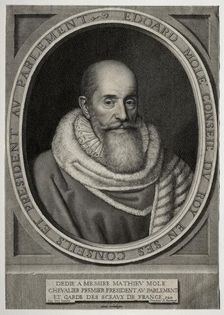 Edouard Molé. Creator: Robert Nanteuil (French, 1623-1678)
