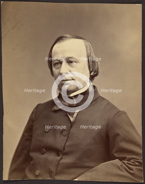 Edouard René de Laboulaye (Institut), 1861-1869. Creator: Nadar.