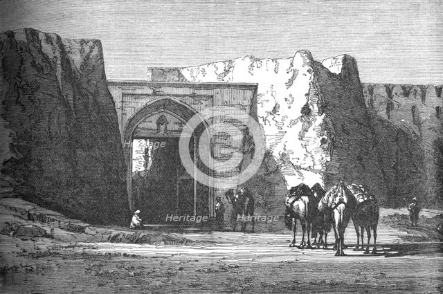 'Eedgah, or North Gate, Candahar', c1880. Artist: Unknown.