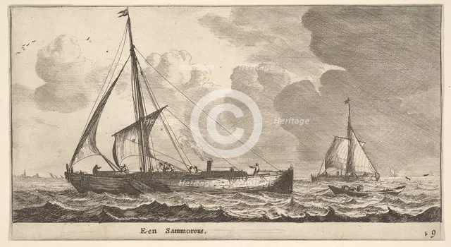 Een Samoureus, 17th century. Creator: Reinier Zeeman.