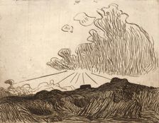 Effet de Soleil dans un Nuage (Effect of Sun through a Cloud), 1893. Creator: Roderic O'Conor