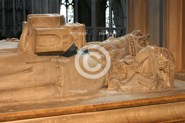 Effigy of Osric, Gloucester Cathedral, Gloucestershire.  Creator: Peter Thompson.