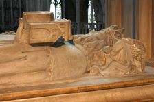 Effigy of Osric, Gloucester Cathedral, Gloucestershire. Creator: Peter Thompson