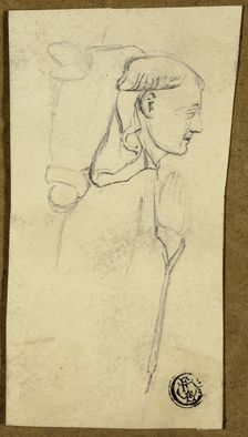 Effigy of an Ecclesiastic, n.d. Creator: Unknown