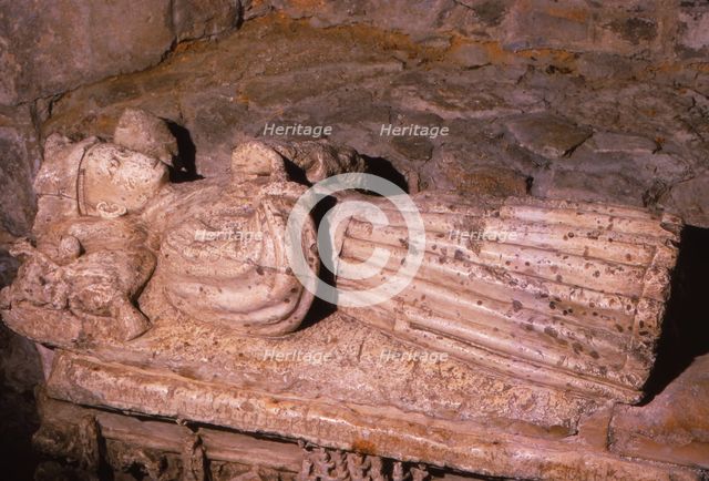 Effigy of Edward (1471-84), Sheriff Hutton Church, Yorkshire, 20th century.  Artist: CM Dixon.