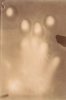 [Effluvia from a Hand Resting on a Photographic Plate], 1898-99. Creator: Adrien Majewski