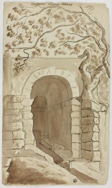 Effluent of Lake Albano, n.d. Creator: Unknown