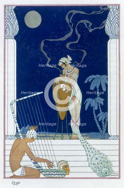 'Egypt', 1912. Artist: Georges Barbier