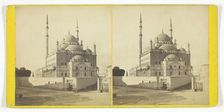 Egypt - Cairo, Mosque of Mahommed Ali, 1860/90. Creator: Frank Mason Good