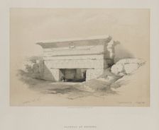 Egypt and Nubia, Volume I: Dendera, 1847. Creator: Louis Haghe (British, 1806-1885); F.G.Moon, 20 Threadneedle Street, London