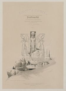 Egypt and Nubia, Volume I: Frontispiece, 1846. Creator: Louis Haghe (British, 1806-1885); F.G.Moon, 20 Threadneedle Street, London