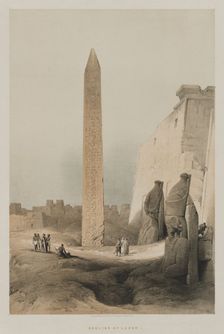 Egypt and Nubia, Volume I: Luxor, 1846. Creator: Louis Haghe (British, 1806-1885); F.G.Moon, 20 Threadneedle Street, London