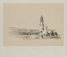 Egypt and Nubia, Volume I: Siout - Upper Egypt, 1847. Creator: Louis Haghe (British, 1806-1885); F.G.Moon, 20 Threadneedle Street, London