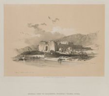 Egypt and Nubia, Volume II: Temple of Kababshe, Nubia, 1848. Creator: Louis Haghe (British, 1806-1885)