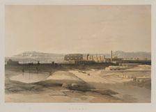 Egypt and Nubia, Volume II: Karnak, 1847. Creator: Louis Haghe (British, 1806-1885); F.G.Moon, 20 Threadneedle Street, London