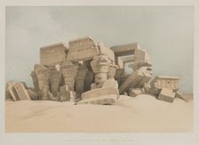 Egypt and Nubia, Volume II: Kom-Ombo, 1846. Creator: Louis Haghe (British, 1806-1885); F.G.Moon, 20 Threadneedle Street, London