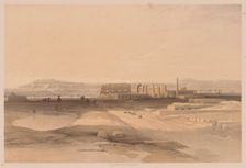 Egypt and Nubia: Volume II - No. 32, Karnak, 1838. Creator: Louis Haghe (British, 1806-1885)