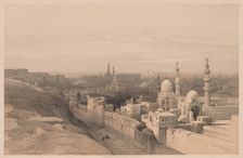 Egypt and Nubia: Volume III - No. 26, Cairo, Looking West, 1838. Creator: Louis Haghe (British, 1806-1885)