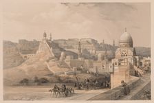 Egypt and Nubia: Volume III - No. 34, The Citadel of Cairo, Residence of Mehemet Ali, 1838. Creator: Louis Haghe (British, 1806-1885)