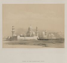 Egypt and Nubia, Volume III: Tombs of the Memlooks, Cairo, 1849. Creator: Louis Haghe (British, 1806-1885); F.G.Moon, 20 Threadneedle Street, London