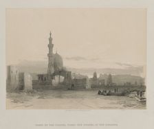 Egypt and Nubia, Volume III: Tombs of the Caliph's, Cairo, 1848. Creator: Louis Haghe (British, 1806-1885); F.G.Moon, 20 Threadneedle Street, London