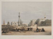 Egypt and Nubia, Volume III: The Entrance to the Citadel of Cairo, 1849. Creator: Louis Haghe (British, 1806-1885); F.G.Moon, 20 Threadneedle Street, London