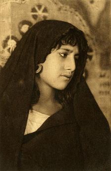 Egypt - Arabian Beauty c1918-c1939. Creator: Unknown