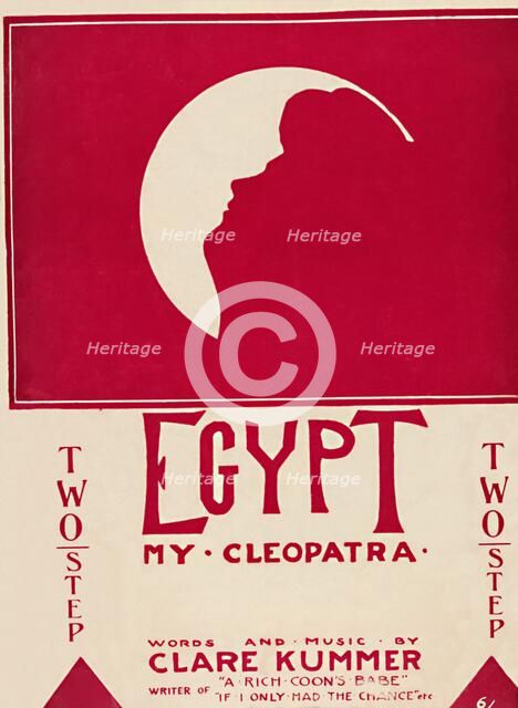 'Egypt, my Cleopatra', 1904.  Creator: Unknown.