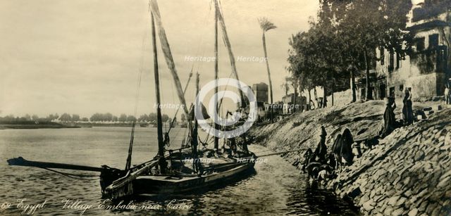 'Egypt - Village Embaba near Cairo', c1918-c1939. Creator: Unknown.