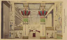 Egyptian Court, negative 1855; print about 1862. Creator: Negretti and Zambra