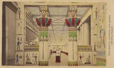 Egyptian Court, negative 1855; print about 1862. Creator: Negretti and Zambra