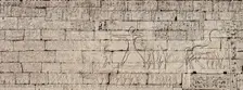 Egyptian campaign against the Sea Peoples. Relief from the temple of Ramesses III..., 1185-1152 BC. Creator: Ancient Egypt