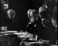 Egyptian and British Diplomats, 1936. Creator: British Pathe Ltd