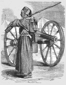 Egyptian Artilleryman 1854. Creator: Unknown