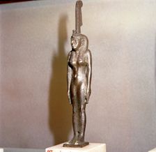 Egyptian bronze, Goddess Maat, (Truth), 26th Dynasty, c664BC-332BC