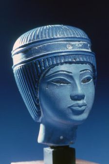 Egyptian bust, maybe Tutankhamen, 18th Dynasty