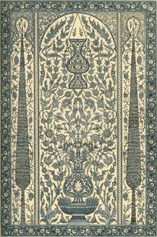 Egyptian glazed wall decoration, (1898). Creator: Unknown