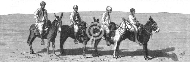''Egyptian Donkey Boy's at Cairo', 1888. Creator: Unknown.