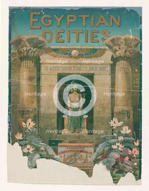 Egyptian deities: no better Turkish cigarette can be made, c1904. Creator: Unknown.