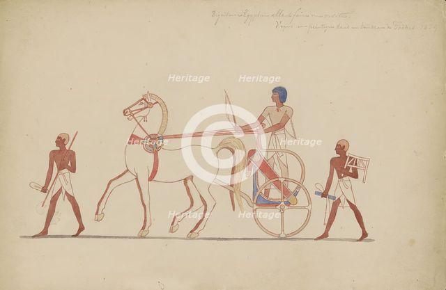 Egyptian dignitary pays a visit, 1859. Creator: Willem de Famars Testas.