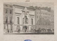 Egyptian Hall, Piccadilly, 1828. Creator: Unknown