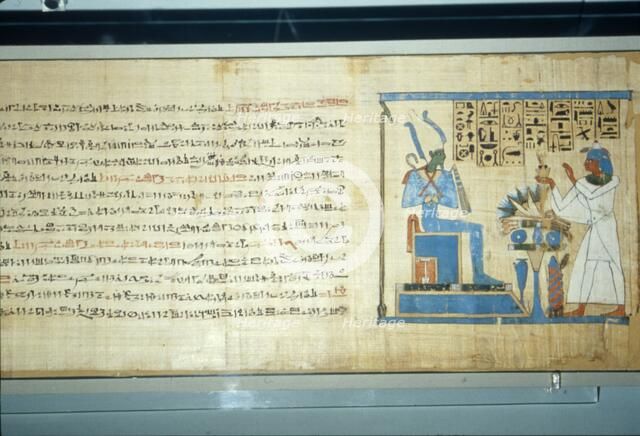 Egyptian Hieratic Book of the Dead of Padiamenet, early 22nd Dynasty, c945BC-900BC. Artist: Unknown.