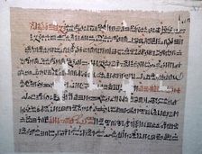 Egyptian hieratic script
