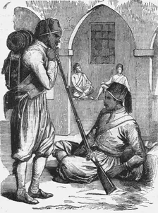 Egyptian Infantry 1854. Creator: Unknown