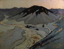 Egyptian landscape, 1895. Creator: Cottet, Charles (1863-1925)