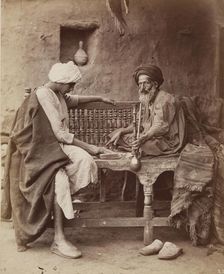 Egyptian Men, 1876. Creator: Anon